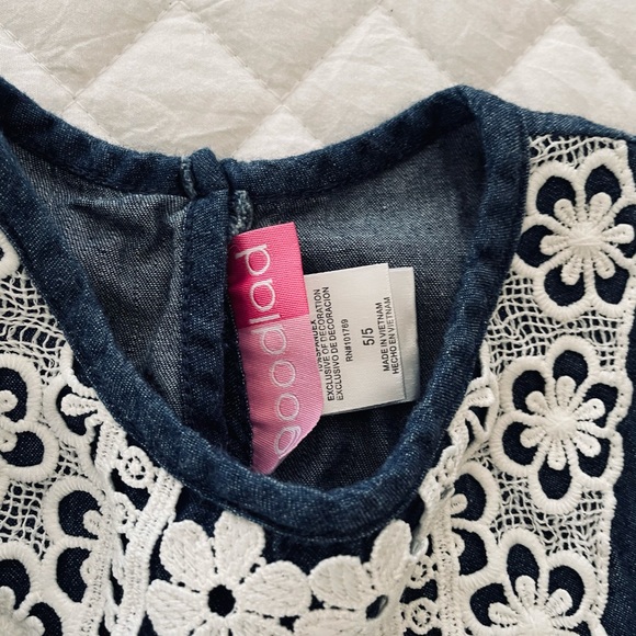 Denim Lace dress - Picture 3 of 3